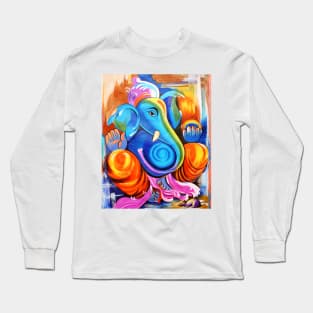 Lord Ganesh Long Sleeve T-Shirt